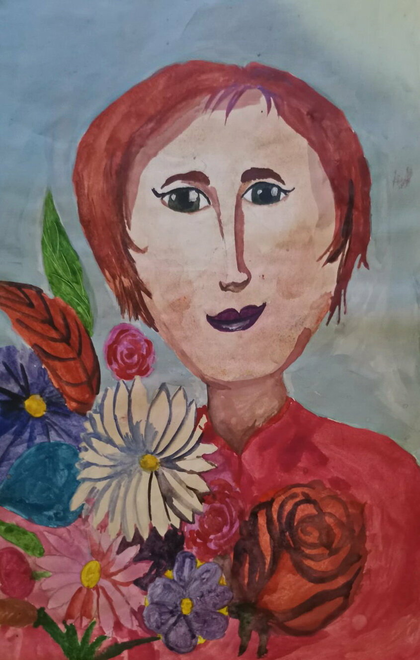 Портрет мамы 8 класс. Портрет мамы. Детские работы на тему мама. Портрет мамы ко Дню матери.