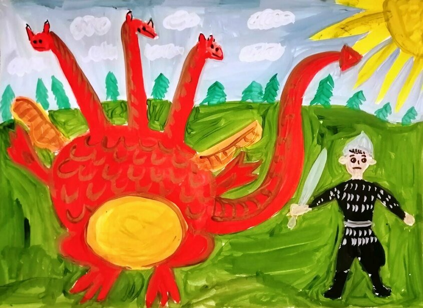 Змей горыныч шоу выпуск 7. Змей Горыныч с шестью головами картинка для детей. Рисование змей Горыныч подготовительная группа. Картинки со змеем Горынычем.